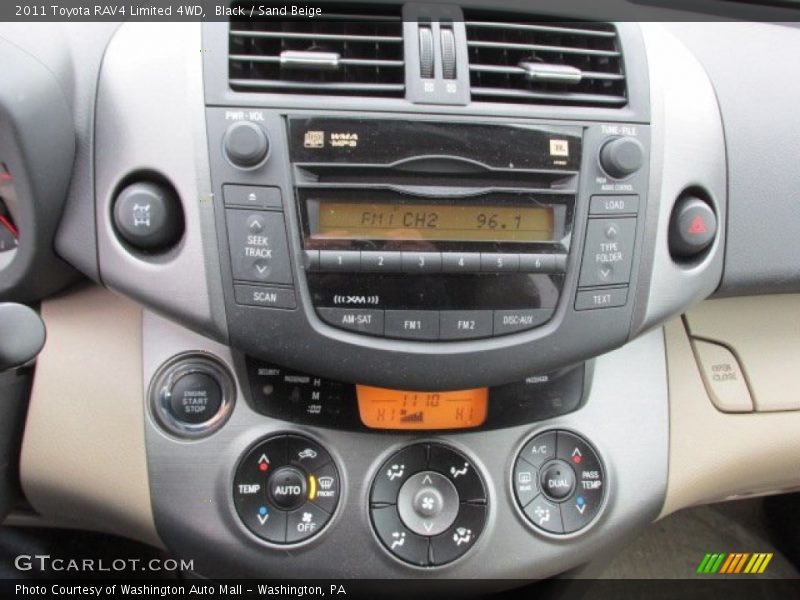 Black / Sand Beige 2011 Toyota RAV4 Limited 4WD