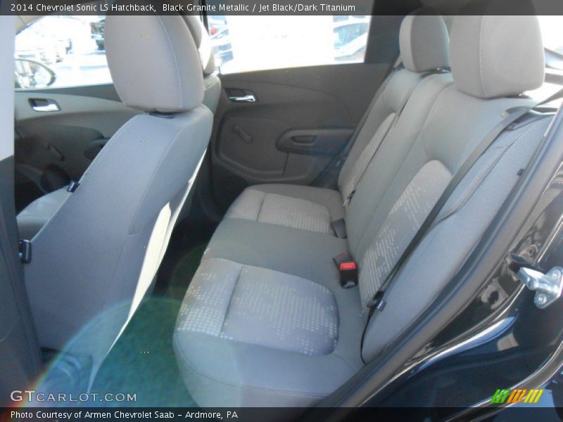 Black Granite Metallic / Jet Black/Dark Titanium 2014 Chevrolet Sonic LS Hatchback