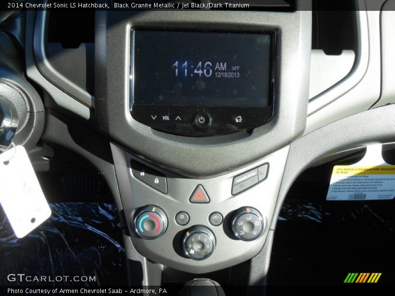 Controls of 2014 Sonic LS Hatchback