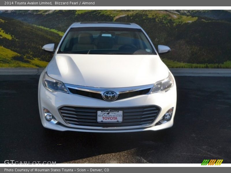 Blizzard Pearl / Almond 2014 Toyota Avalon Limited