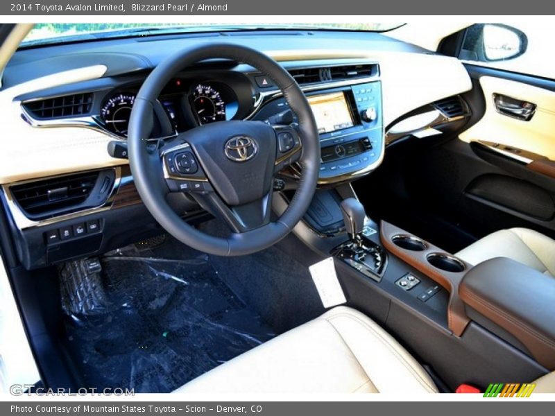 Blizzard Pearl / Almond 2014 Toyota Avalon Limited