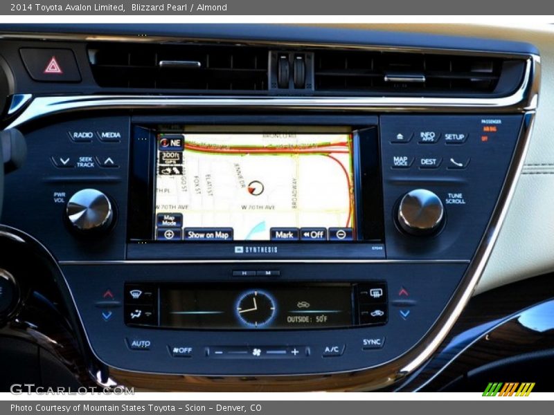Blizzard Pearl / Almond 2014 Toyota Avalon Limited