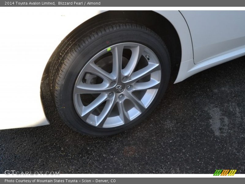 Blizzard Pearl / Almond 2014 Toyota Avalon Limited