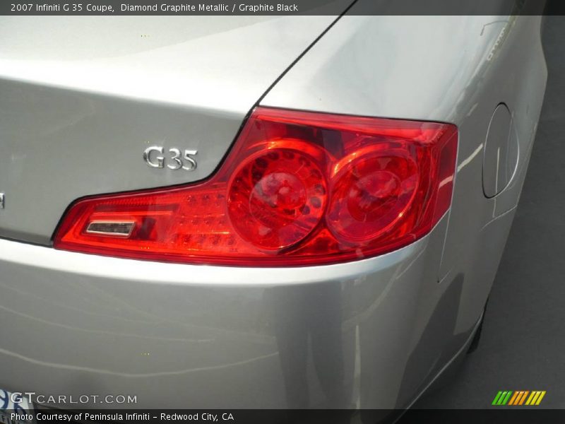 Diamond Graphite Metallic / Graphite Black 2007 Infiniti G 35 Coupe