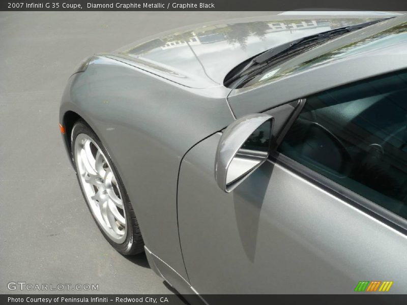Diamond Graphite Metallic / Graphite Black 2007 Infiniti G 35 Coupe
