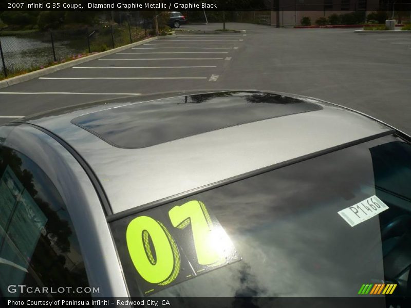 Diamond Graphite Metallic / Graphite Black 2007 Infiniti G 35 Coupe