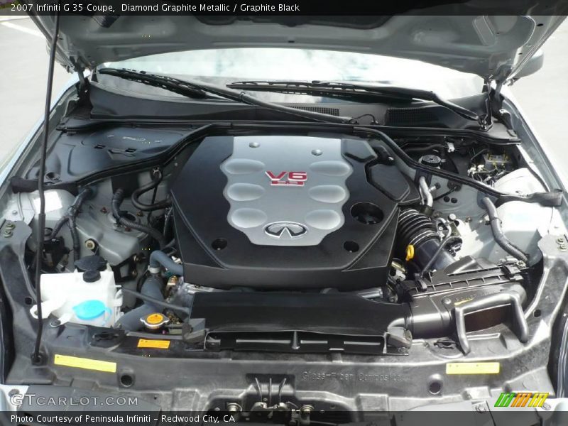 Diamond Graphite Metallic / Graphite Black 2007 Infiniti G 35 Coupe
