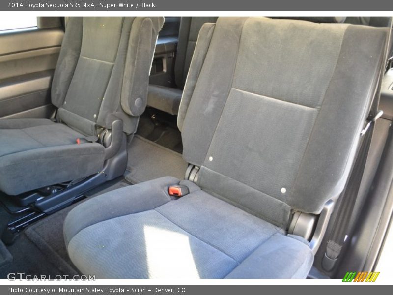 Super White / Black 2014 Toyota Sequoia SR5 4x4