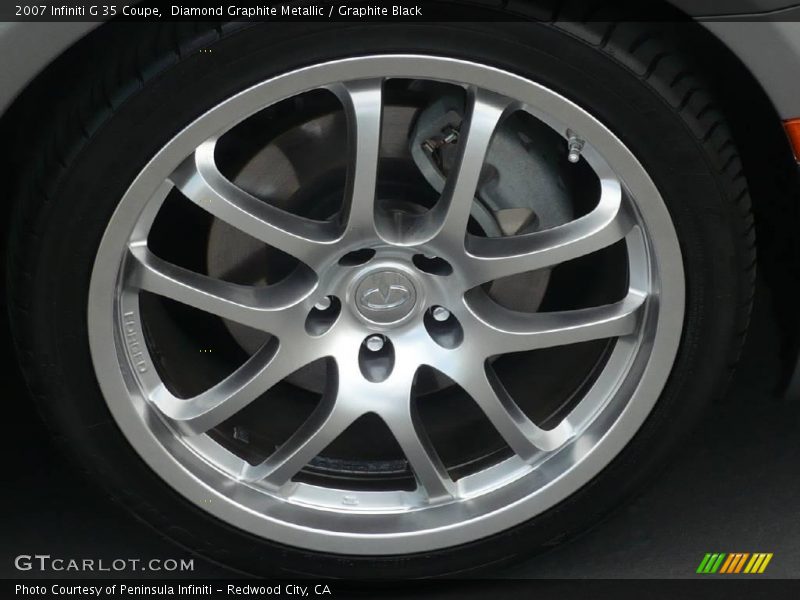 Diamond Graphite Metallic / Graphite Black 2007 Infiniti G 35 Coupe