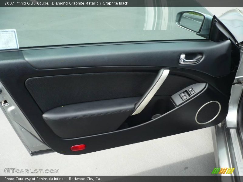 Diamond Graphite Metallic / Graphite Black 2007 Infiniti G 35 Coupe
