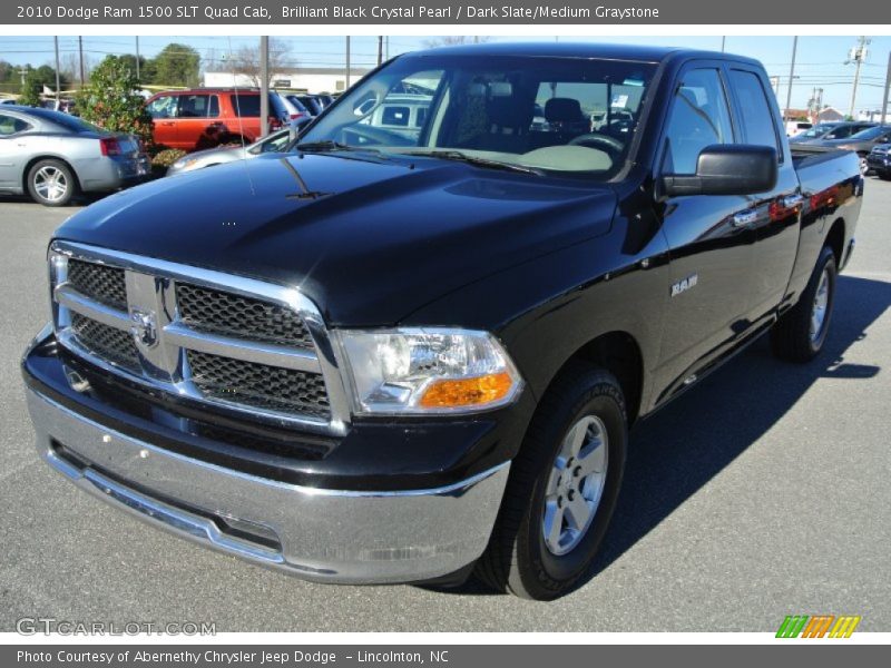 Front 3/4 View of 2010 Ram 1500 SLT Quad Cab