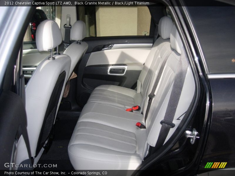 Black Granite Metallic / Black/Light Titanium 2012 Chevrolet Captiva Sport LTZ AWD