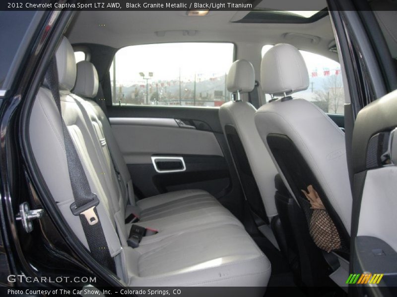 Black Granite Metallic / Black/Light Titanium 2012 Chevrolet Captiva Sport LTZ AWD