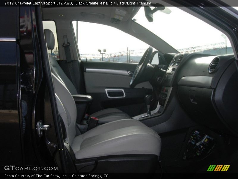 Black Granite Metallic / Black/Light Titanium 2012 Chevrolet Captiva Sport LTZ AWD