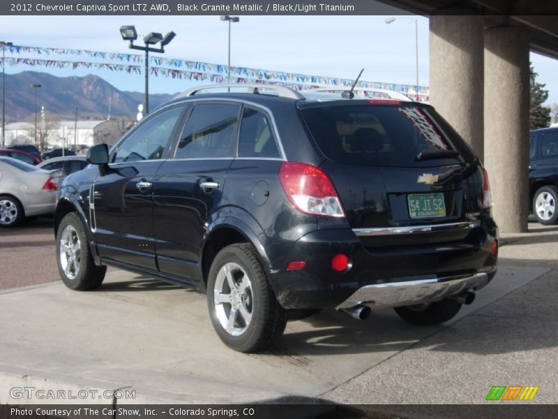 Black Granite Metallic / Black/Light Titanium 2012 Chevrolet Captiva Sport LTZ AWD