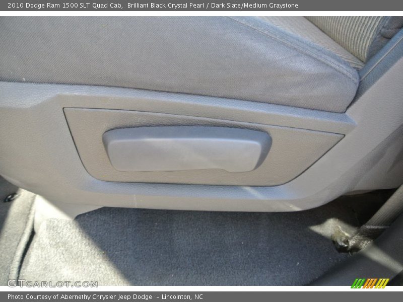 Brilliant Black Crystal Pearl / Dark Slate/Medium Graystone 2010 Dodge Ram 1500 SLT Quad Cab