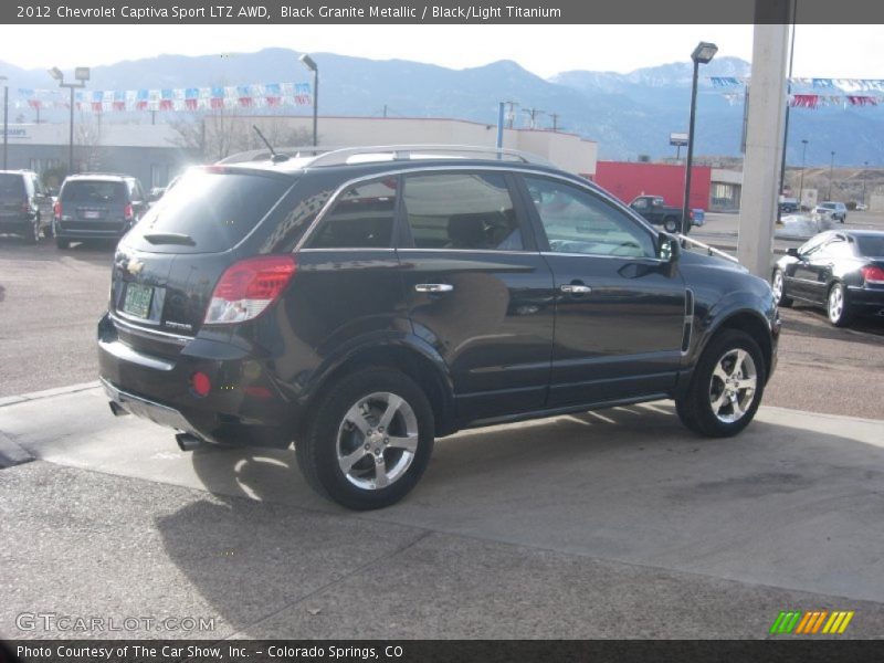 Black Granite Metallic / Black/Light Titanium 2012 Chevrolet Captiva Sport LTZ AWD
