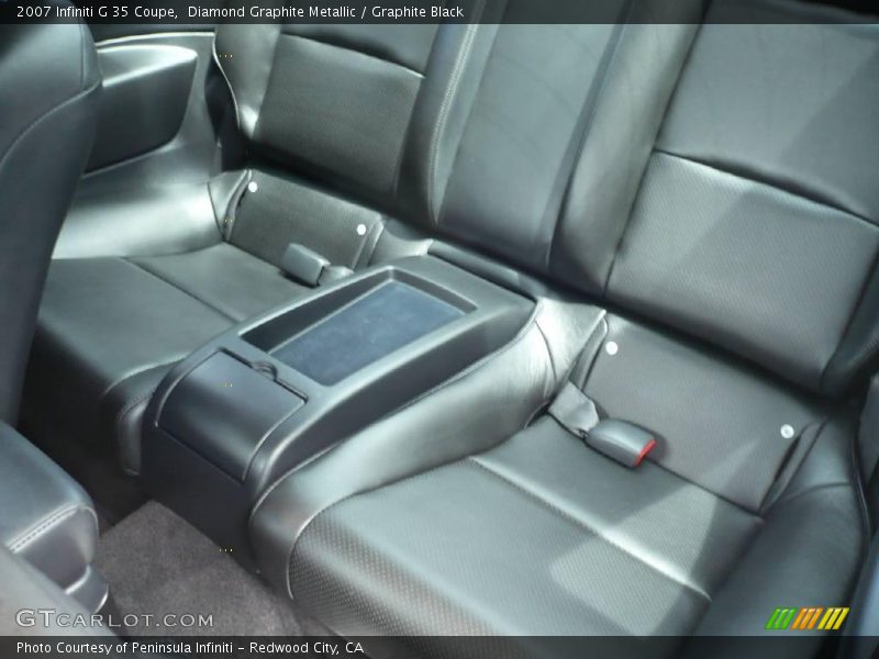 Diamond Graphite Metallic / Graphite Black 2007 Infiniti G 35 Coupe