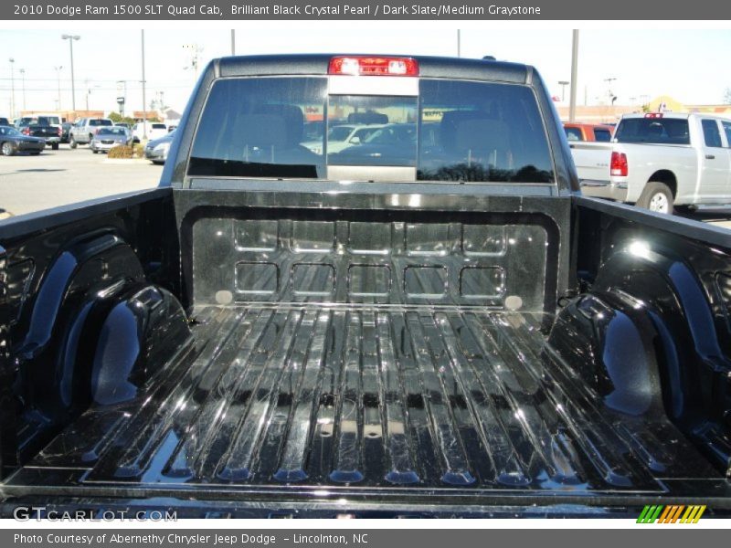 Brilliant Black Crystal Pearl / Dark Slate/Medium Graystone 2010 Dodge Ram 1500 SLT Quad Cab