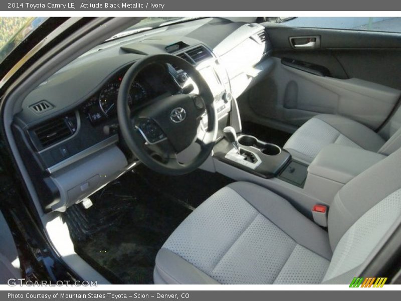 Attitude Black Metallic / Ivory 2014 Toyota Camry LE