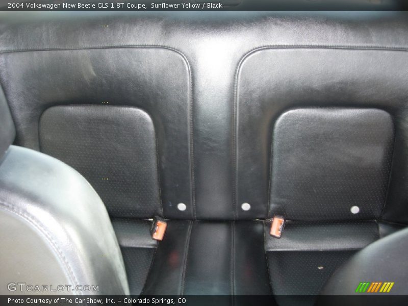 Sunflower Yellow / Black 2004 Volkswagen New Beetle GLS 1.8T Coupe