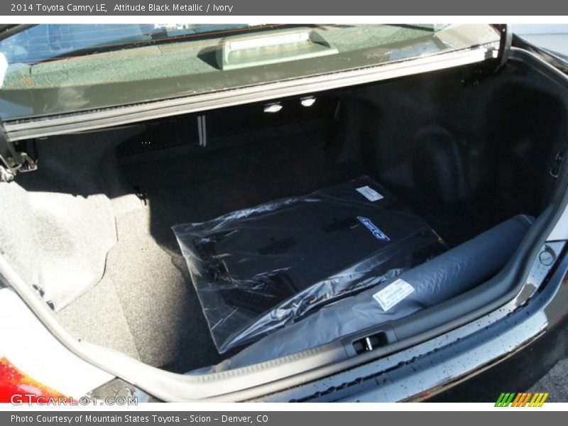 Attitude Black Metallic / Ivory 2014 Toyota Camry LE