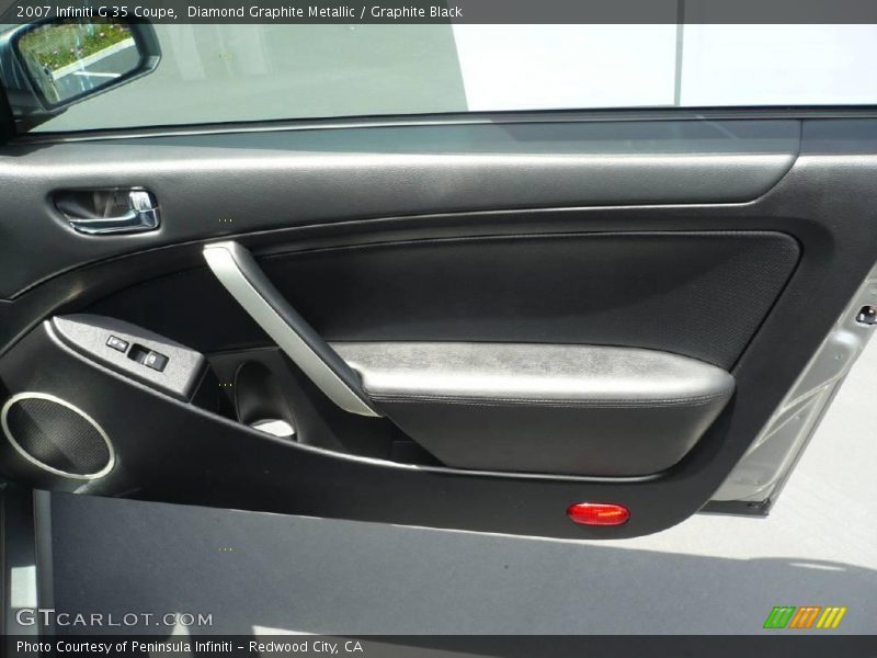 Diamond Graphite Metallic / Graphite Black 2007 Infiniti G 35 Coupe