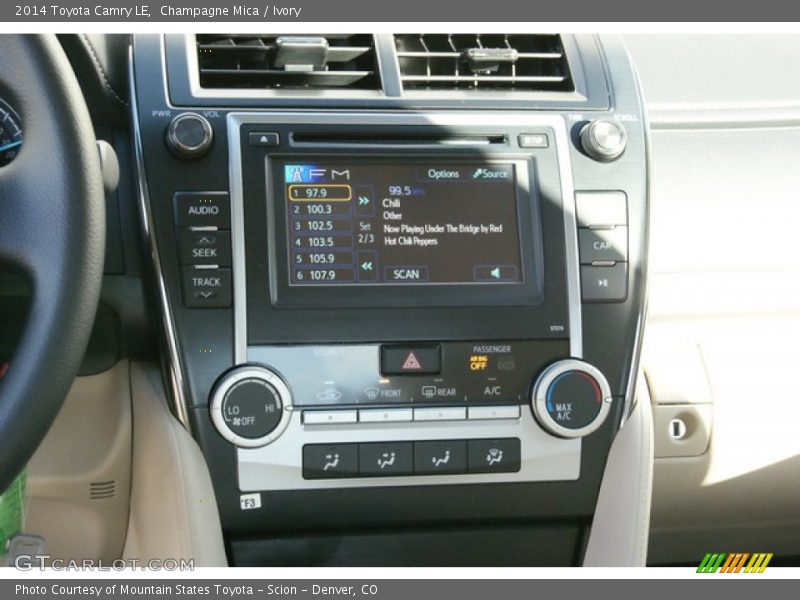 Champagne Mica / Ivory 2014 Toyota Camry LE