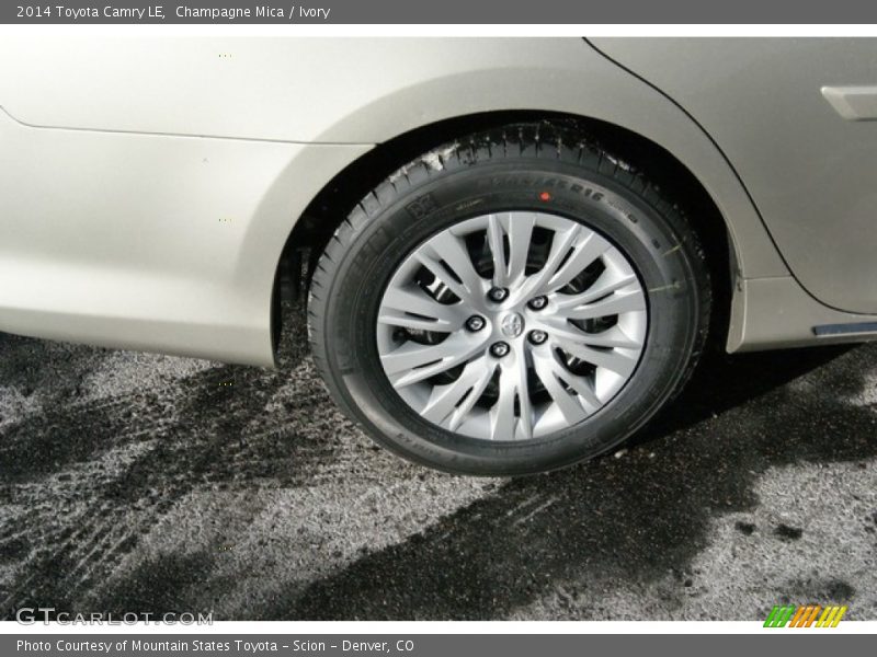 Champagne Mica / Ivory 2014 Toyota Camry LE