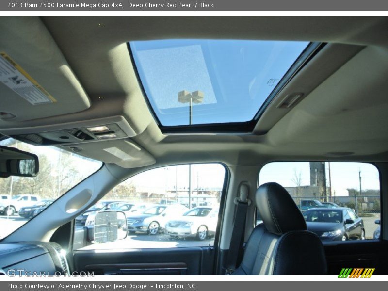 Deep Cherry Red Pearl / Black 2013 Ram 2500 Laramie Mega Cab 4x4