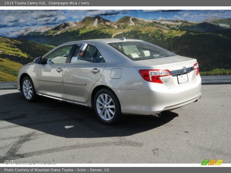  2014 Camry XLE Champagne Mica