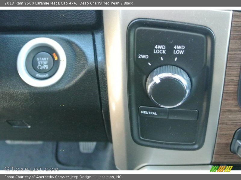 Deep Cherry Red Pearl / Black 2013 Ram 2500 Laramie Mega Cab 4x4
