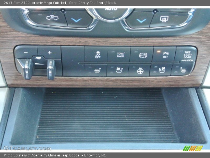 Deep Cherry Red Pearl / Black 2013 Ram 2500 Laramie Mega Cab 4x4