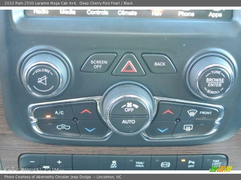 Deep Cherry Red Pearl / Black 2013 Ram 2500 Laramie Mega Cab 4x4