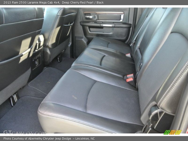 Deep Cherry Red Pearl / Black 2013 Ram 2500 Laramie Mega Cab 4x4