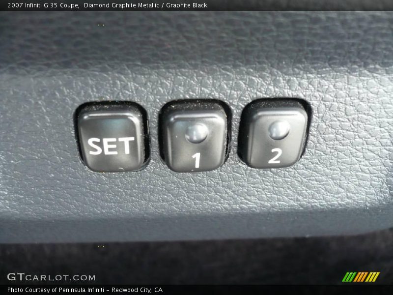 Diamond Graphite Metallic / Graphite Black 2007 Infiniti G 35 Coupe
