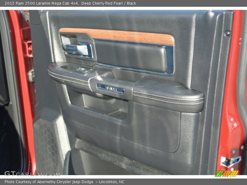 Deep Cherry Red Pearl / Black 2013 Ram 2500 Laramie Mega Cab 4x4
