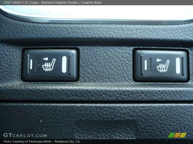 Diamond Graphite Metallic / Graphite Black 2007 Infiniti G 35 Coupe