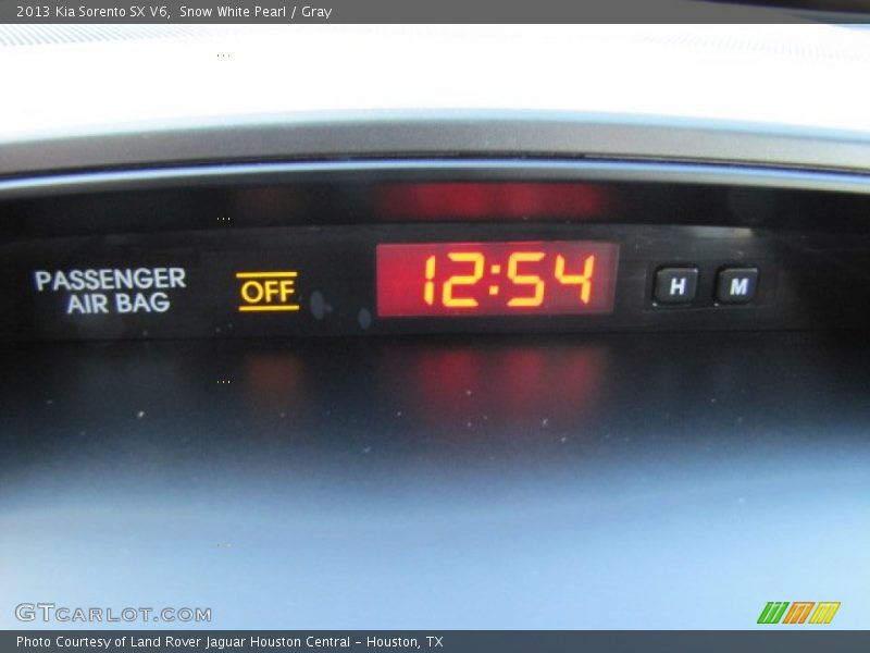 Snow White Pearl / Gray 2013 Kia Sorento SX V6