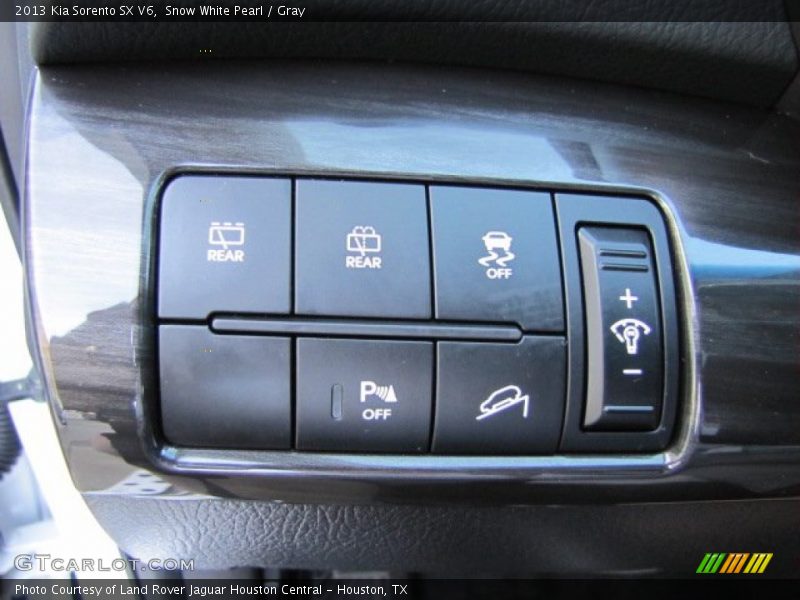 Snow White Pearl / Gray 2013 Kia Sorento SX V6