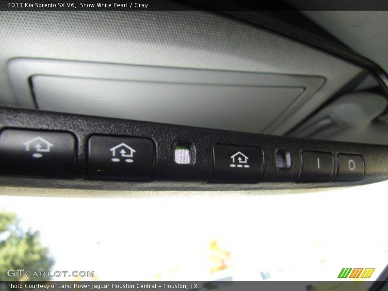 Snow White Pearl / Gray 2013 Kia Sorento SX V6