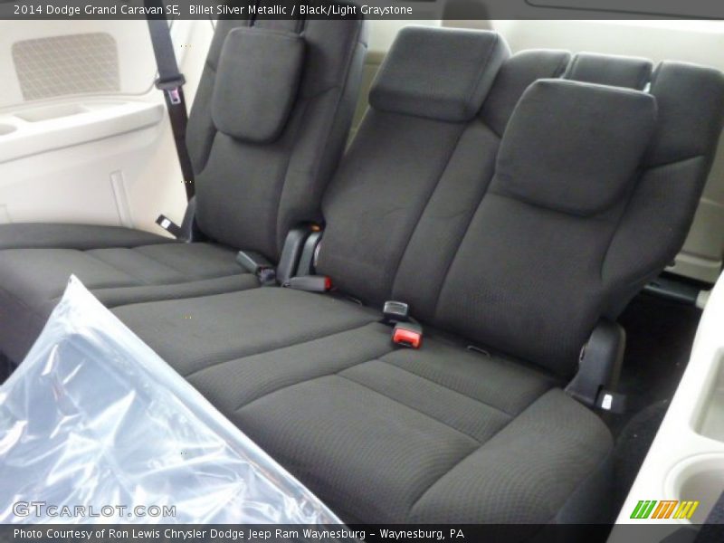 Billet Silver Metallic / Black/Light Graystone 2014 Dodge Grand Caravan SE