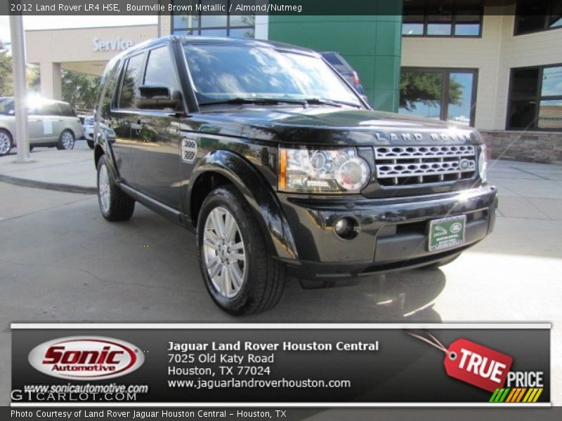 Bournville Brown Metallic / Almond/Nutmeg 2012 Land Rover LR4 HSE
