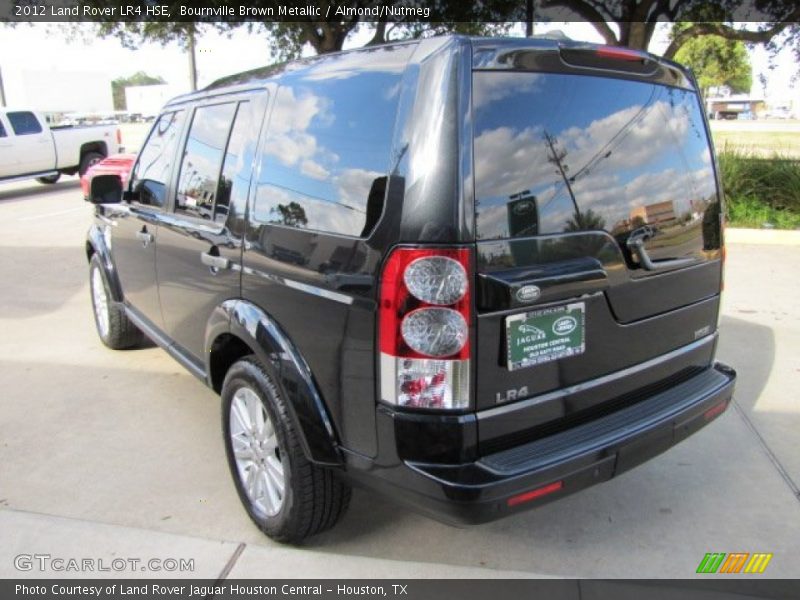 Bournville Brown Metallic / Almond/Nutmeg 2012 Land Rover LR4 HSE