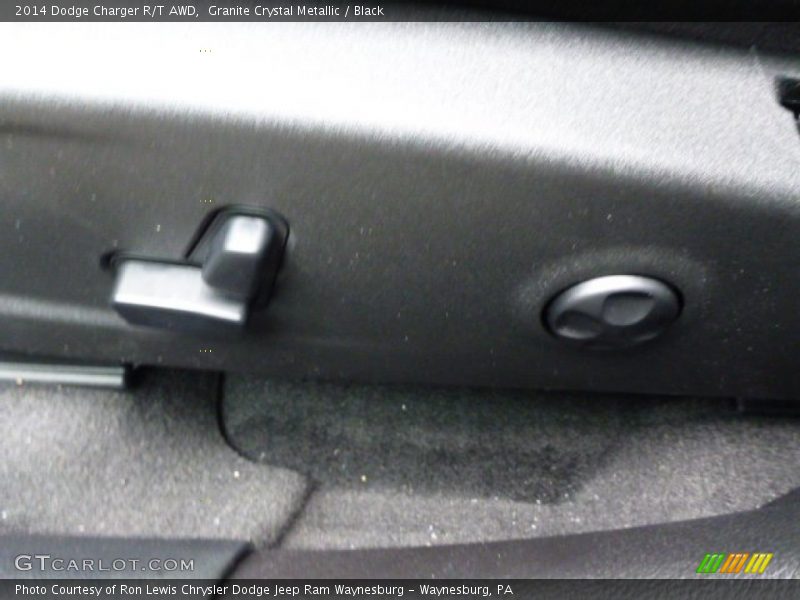 Granite Crystal Metallic / Black 2014 Dodge Charger R/T AWD