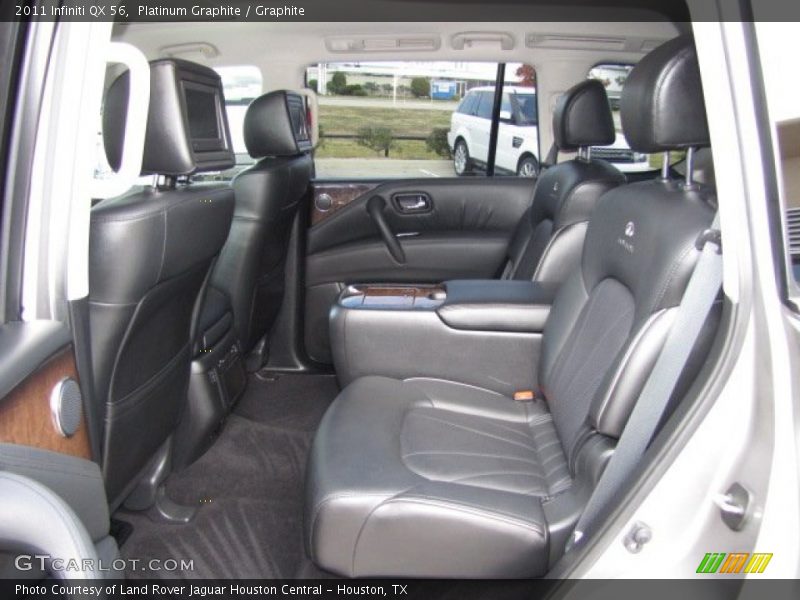 Rear Seat of 2011 QX 56