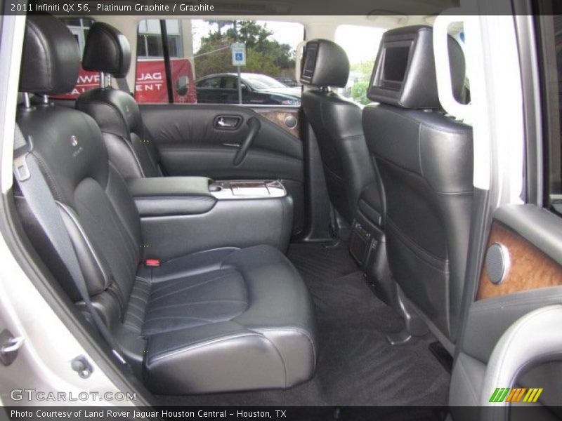 Rear Seat of 2011 QX 56