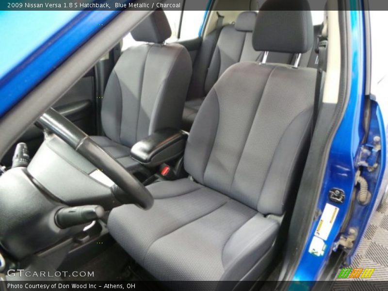 Blue Metallic / Charcoal 2009 Nissan Versa 1.8 S Hatchback
