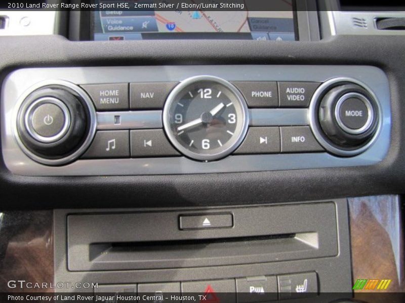 Zermatt Silver / Ebony/Lunar Stitching 2010 Land Rover Range Rover Sport HSE