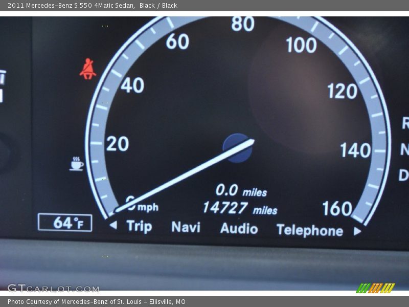 Black / Black 2011 Mercedes-Benz S 550 4Matic Sedan